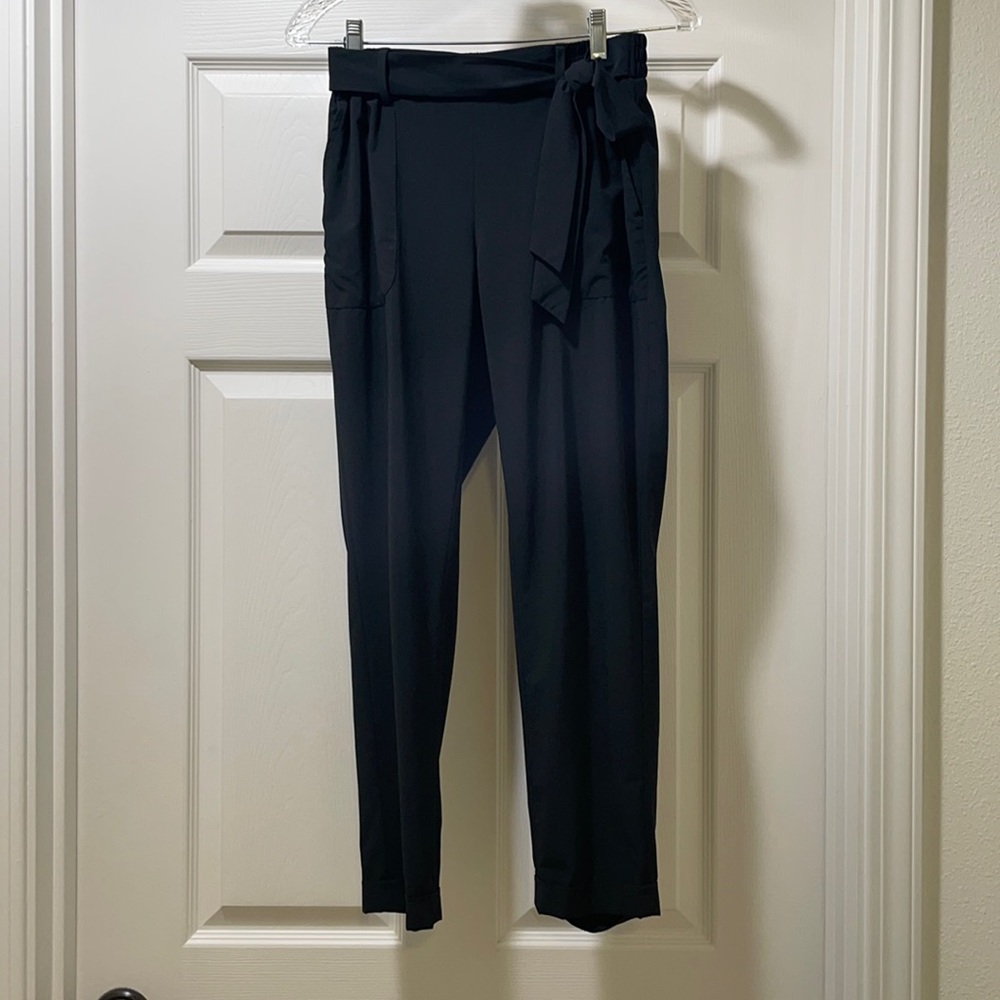 Banana Republic loose lightweight black pants!